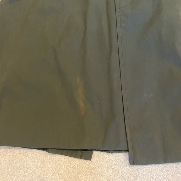 Olive Green Burberry Trench Coat - Picture 7 of 13